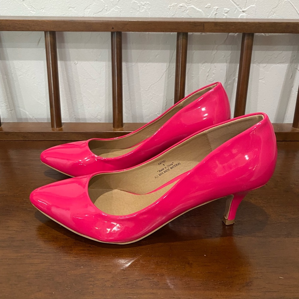 RiverBerry Hot Pink High Heel